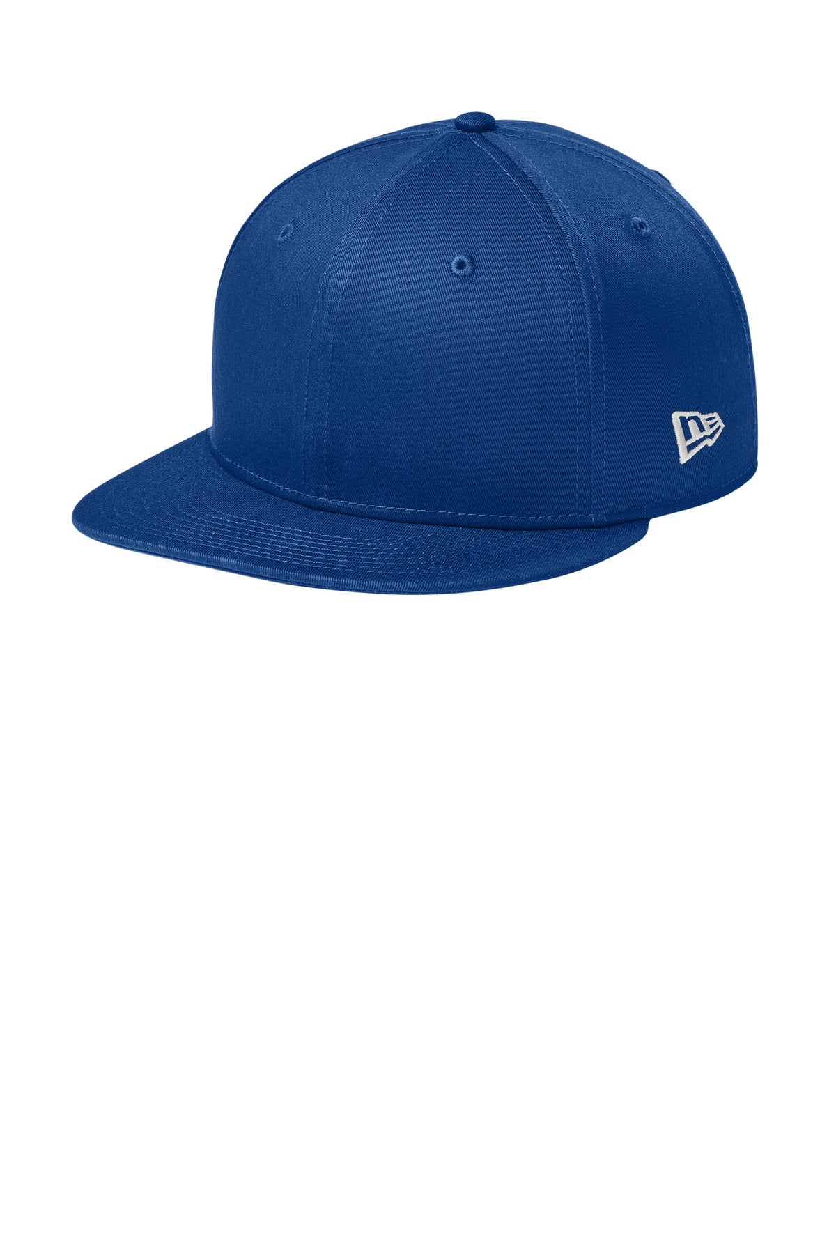 New Era - Flat Bill Snapback Cap. NE400 - EMBROIDERED