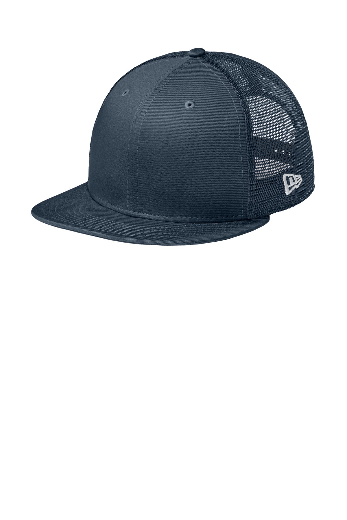 New Era Standard Fit Snapback Trucker Cap NE4030 - EMBROIDERED