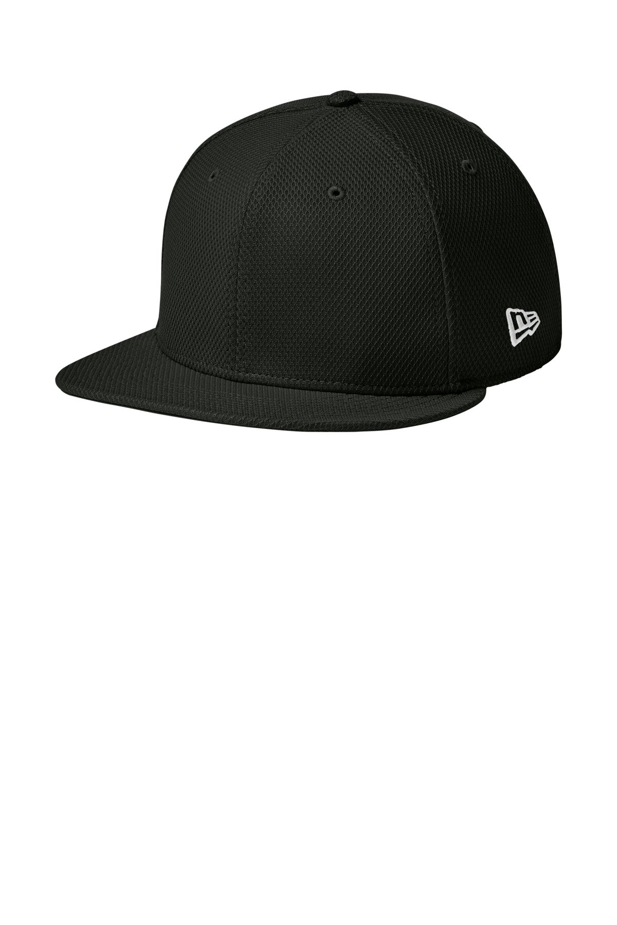 New Era Original Fit Diamond Era Flat Bill Snapback Cap. NE404