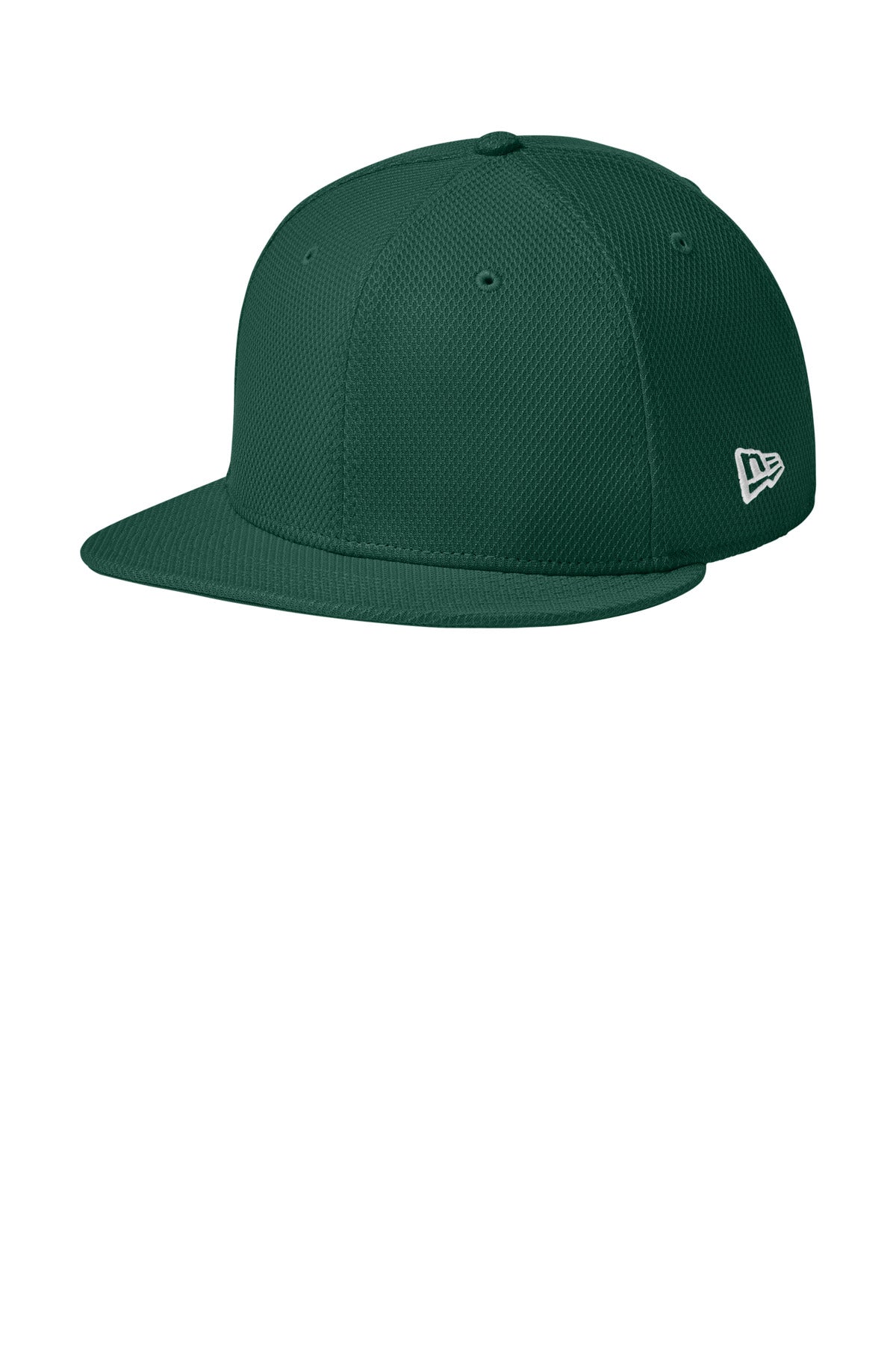 New Era  Original Fit Diamond Era Flat Bill Snapback Cap. NE404 - EMBROIDERED