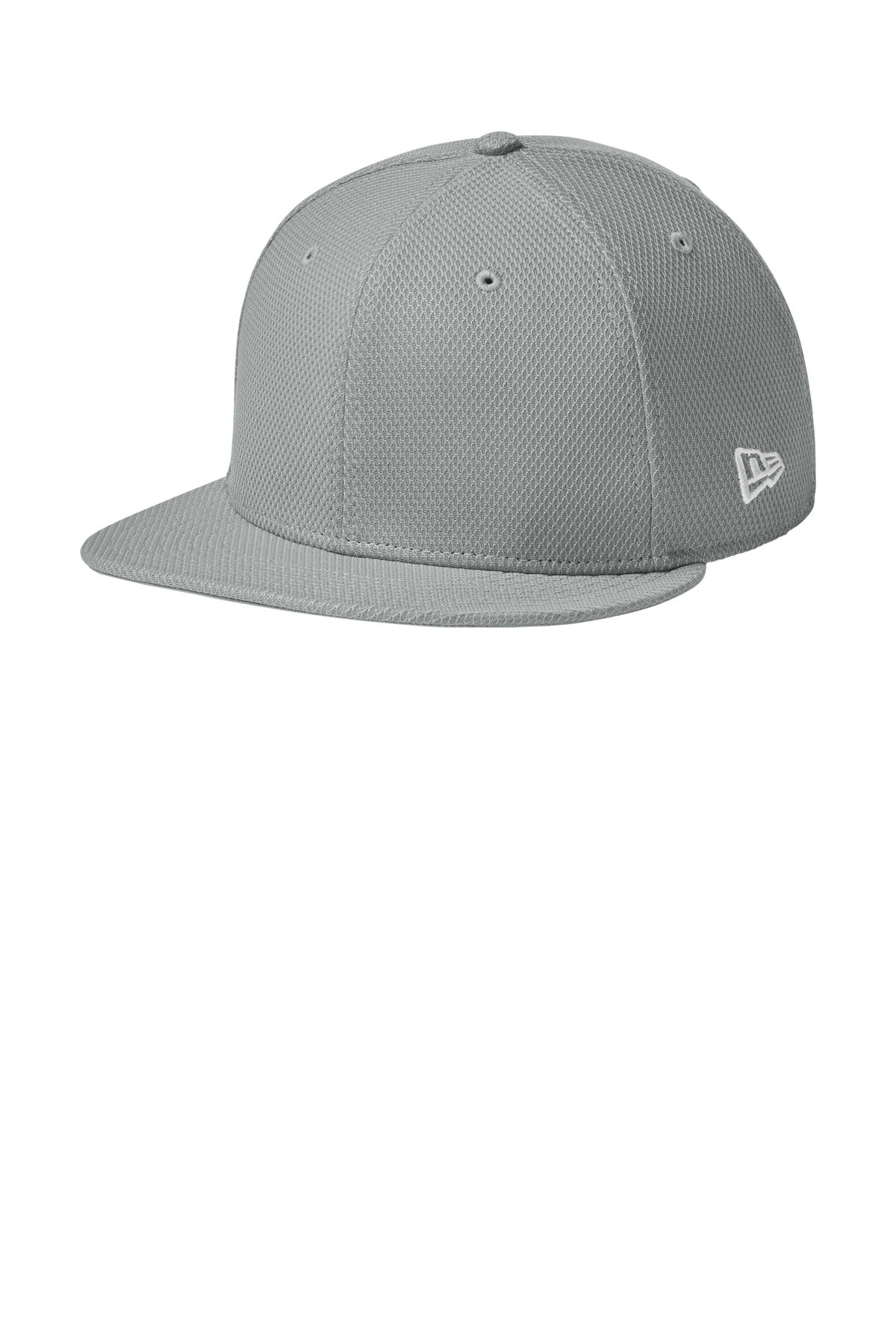New Era Original Fit Diamond Era Flat Bill Snapback Cap. NE404