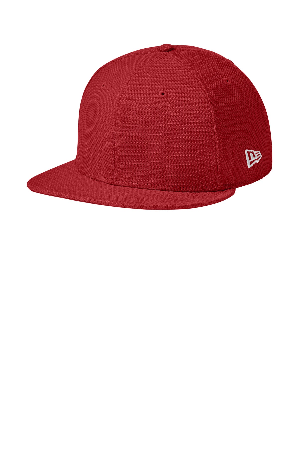 New Era Original Fit Diamond Era Flat Bill Snapback Cap. NE404