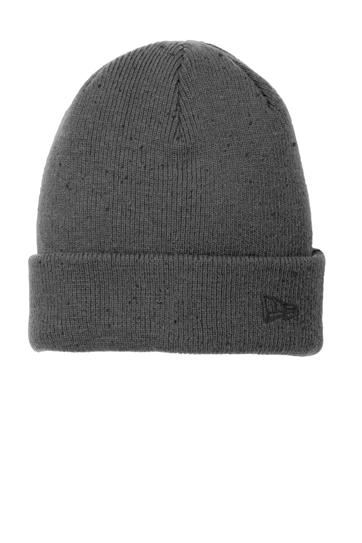 New Era  Speckled Beanie. NE905 - EMBROIDERED