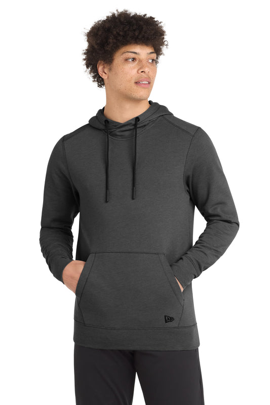 New Era  Tri-Blend Fleece Pullover Hoodie. NEA510 - EMBROIDERED