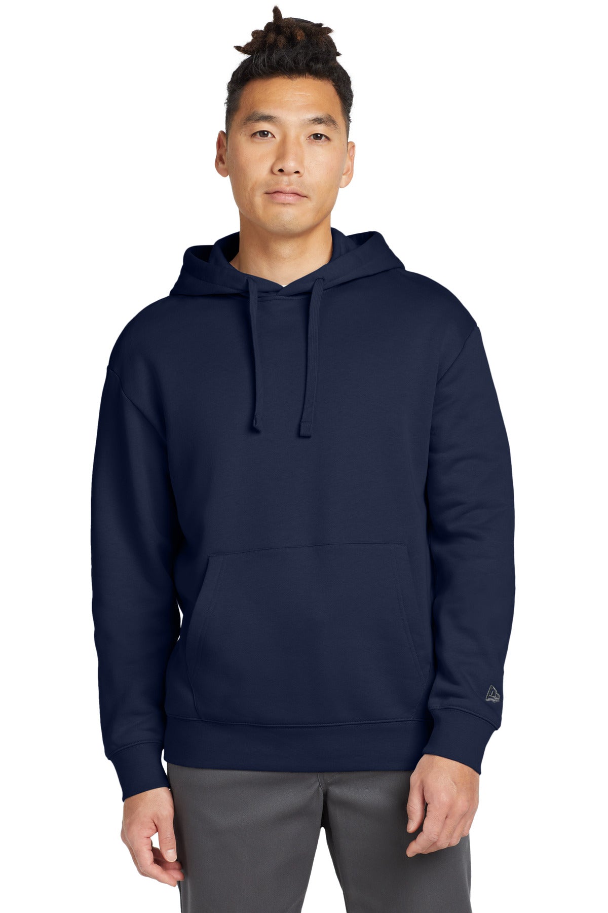 New Era Heritage Fleece Pullover Hoodie NEA525 - EMBROIDERED