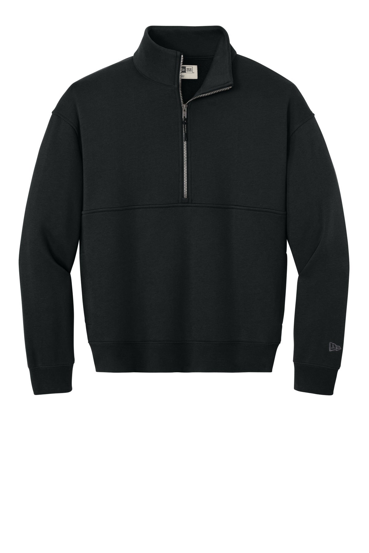 New Era Heritage Fleece 1/2-Zip NEA528 - EMBROIDERED
