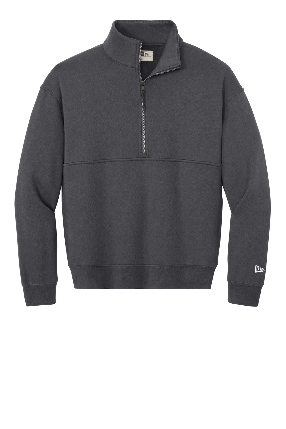 New Era Heritage Fleece 1/2-Zip NEA528 - EMBROIDERED