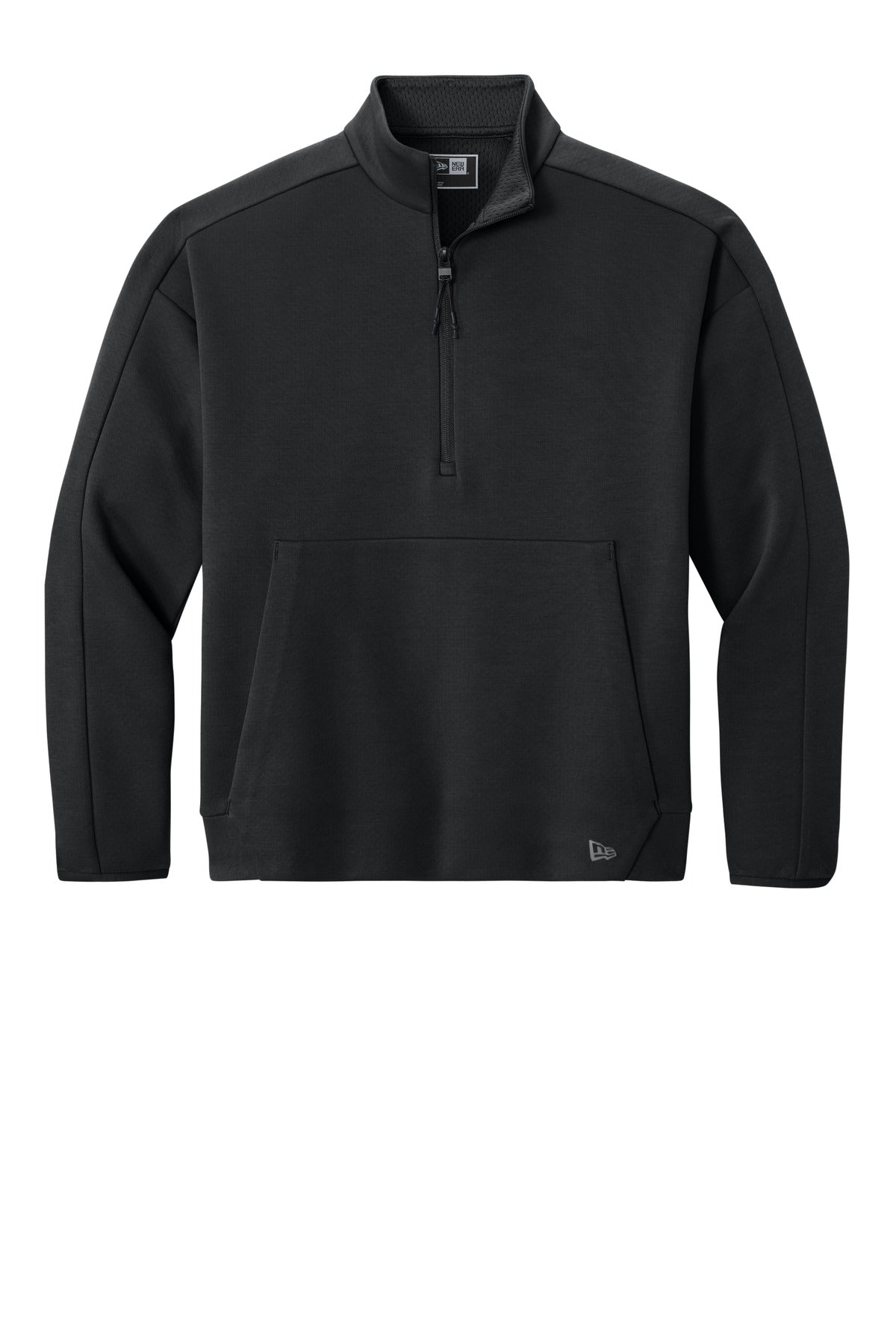 New Era Double Back 1/4-Zip NEA567 - EMBROIDERED