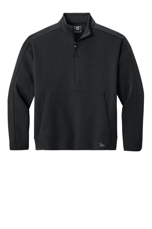 New Era Double Back 1/4-Zip NEA567 - EMBROIDERED