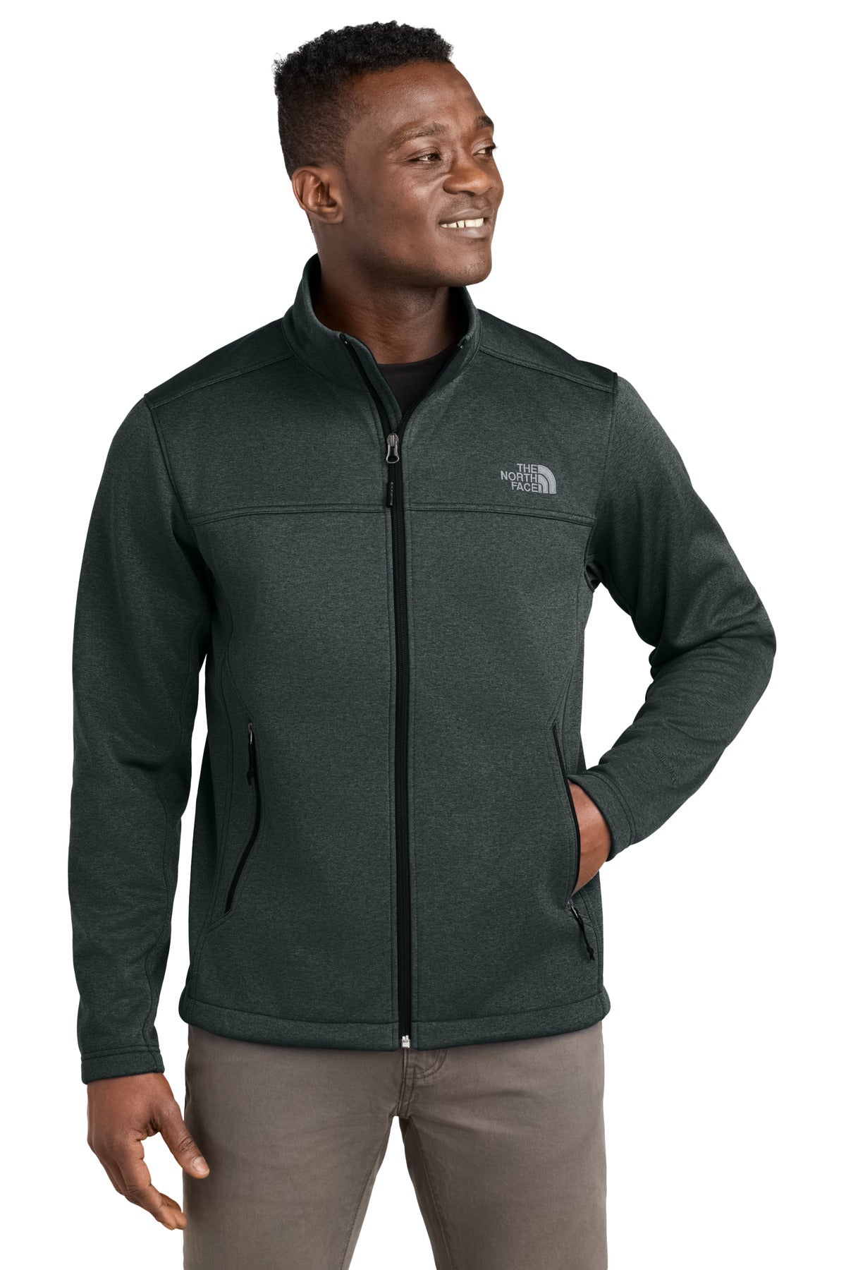 The North Face Chest Logo Ridgewall Soft Shell Jacket NF0A88D5 - EMBROIDERED