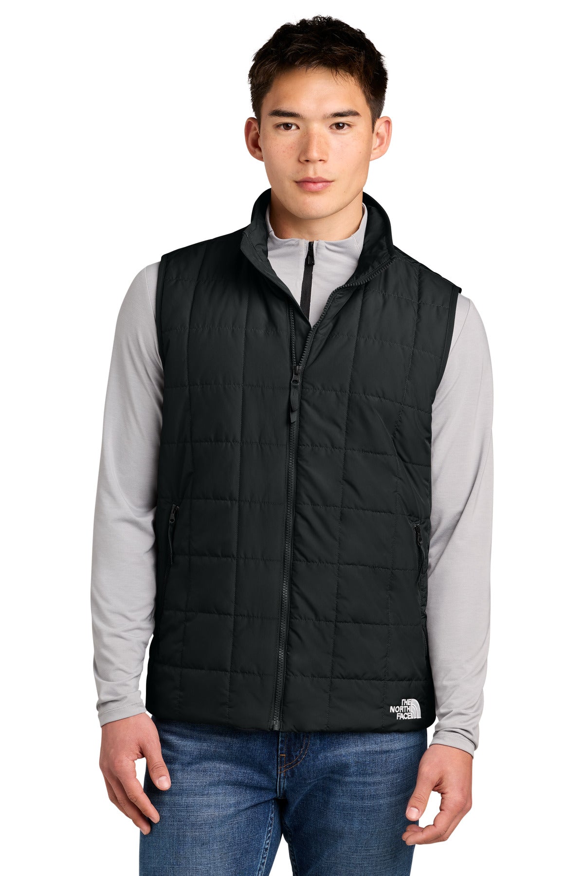 The North Face Iron Drift Quilted Vest NF0A8JEW - EMBROIDERED