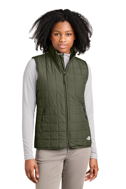 The North Face Women's Iron Drift Quilted Vest NF0A8JF0 - EMBROIDERED