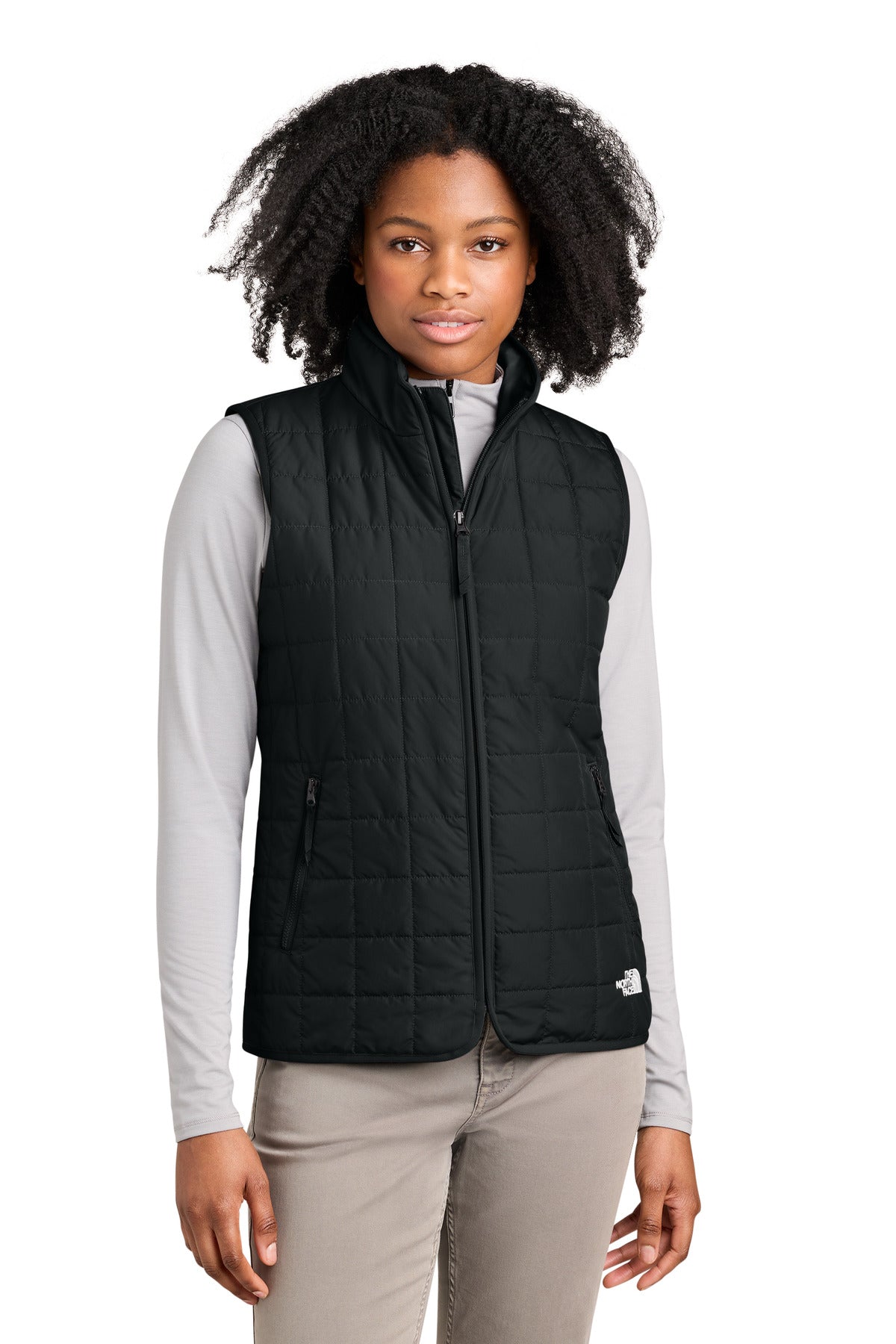 The North Face Women's Iron Drift Quilted Vest NF0A8JF0 - EMBROIDERED