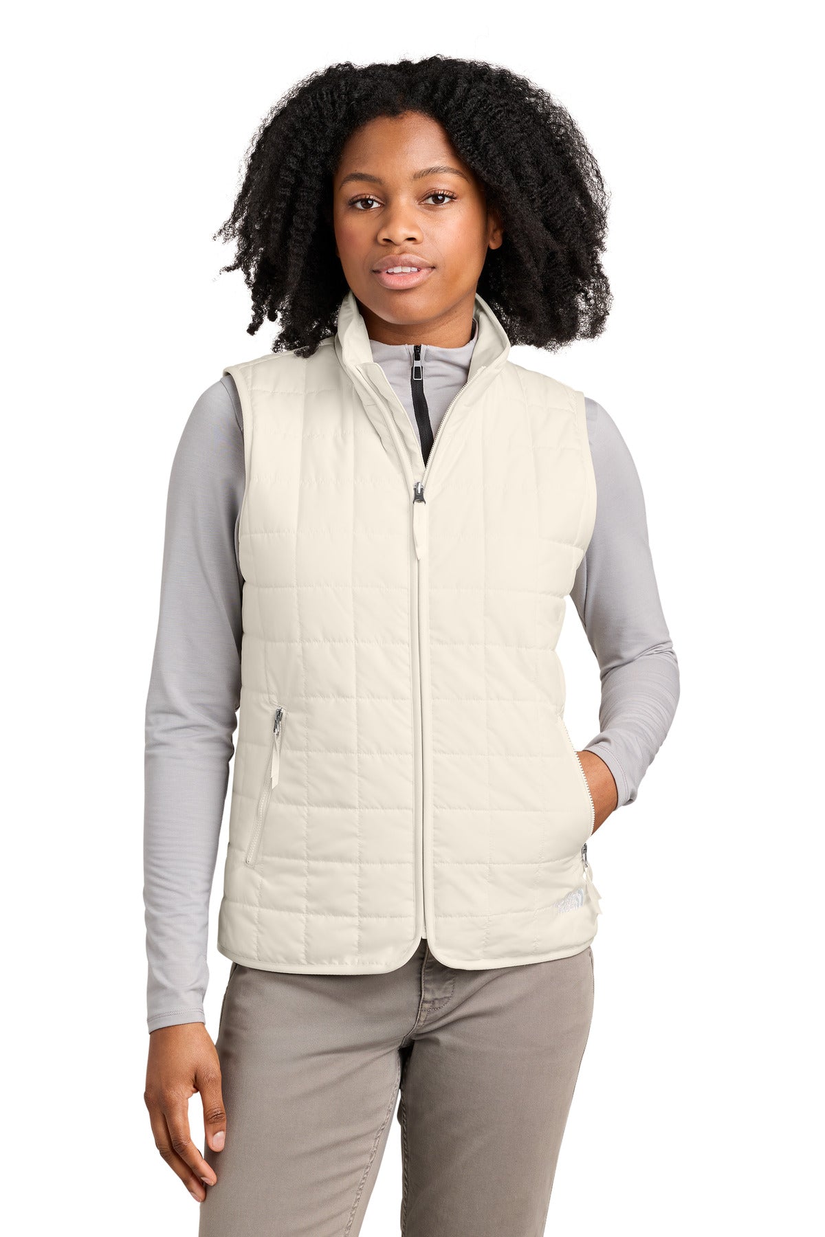 The North Face Women's Iron Drift Quilted Vest NF0A8JF0 - EMBROIDERED