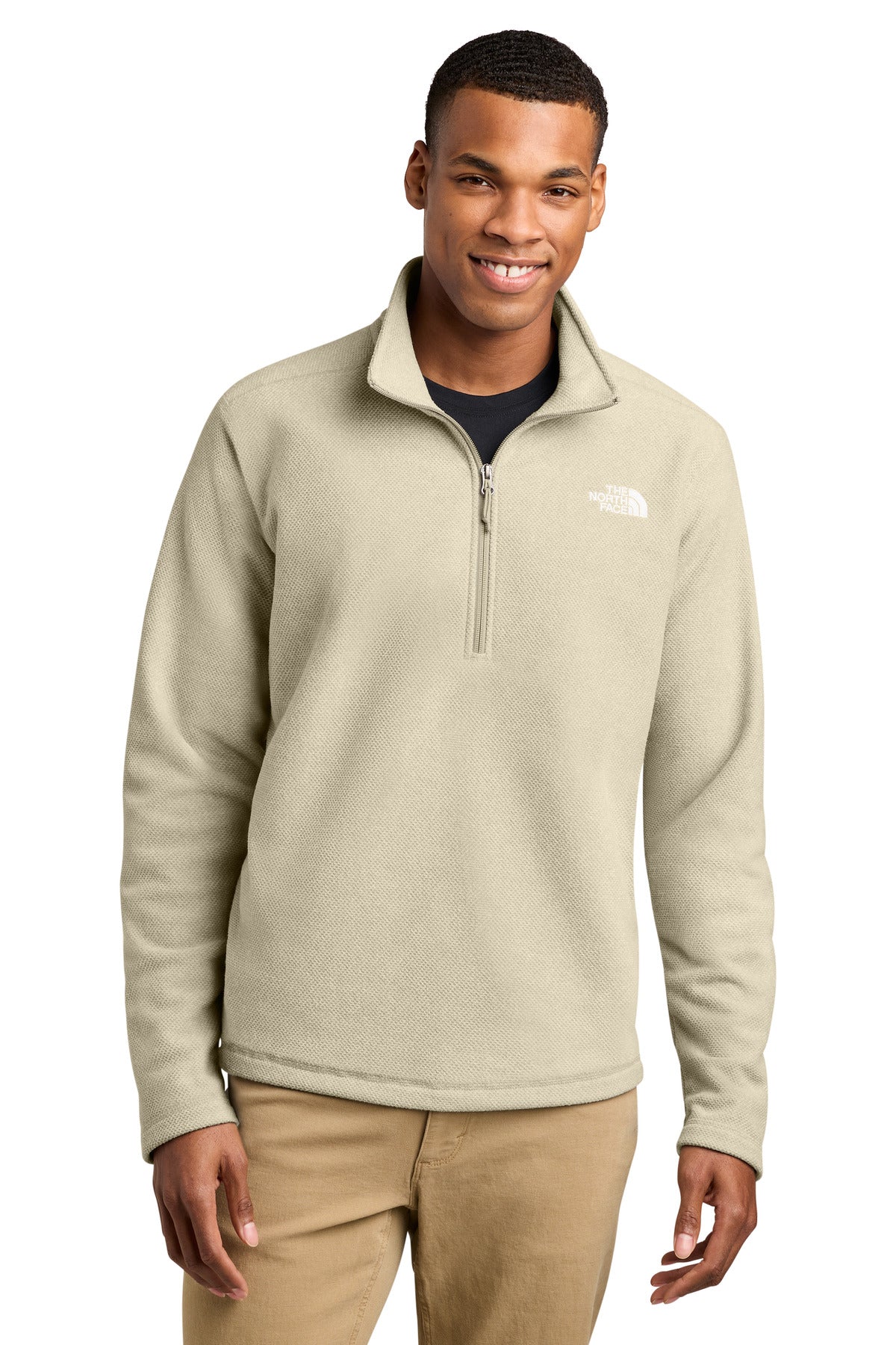 The North Face Textured Pine Grove 1/2-Zip NF0A8JF6 - EMBROIDERED