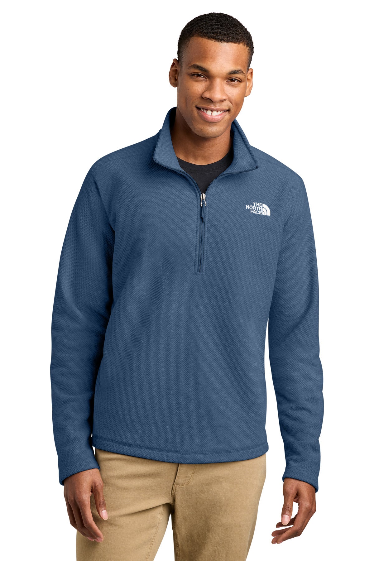 The North Face Textured Pine Grove 1/2-Zip NF0A8JF6 - EMBROIDERED