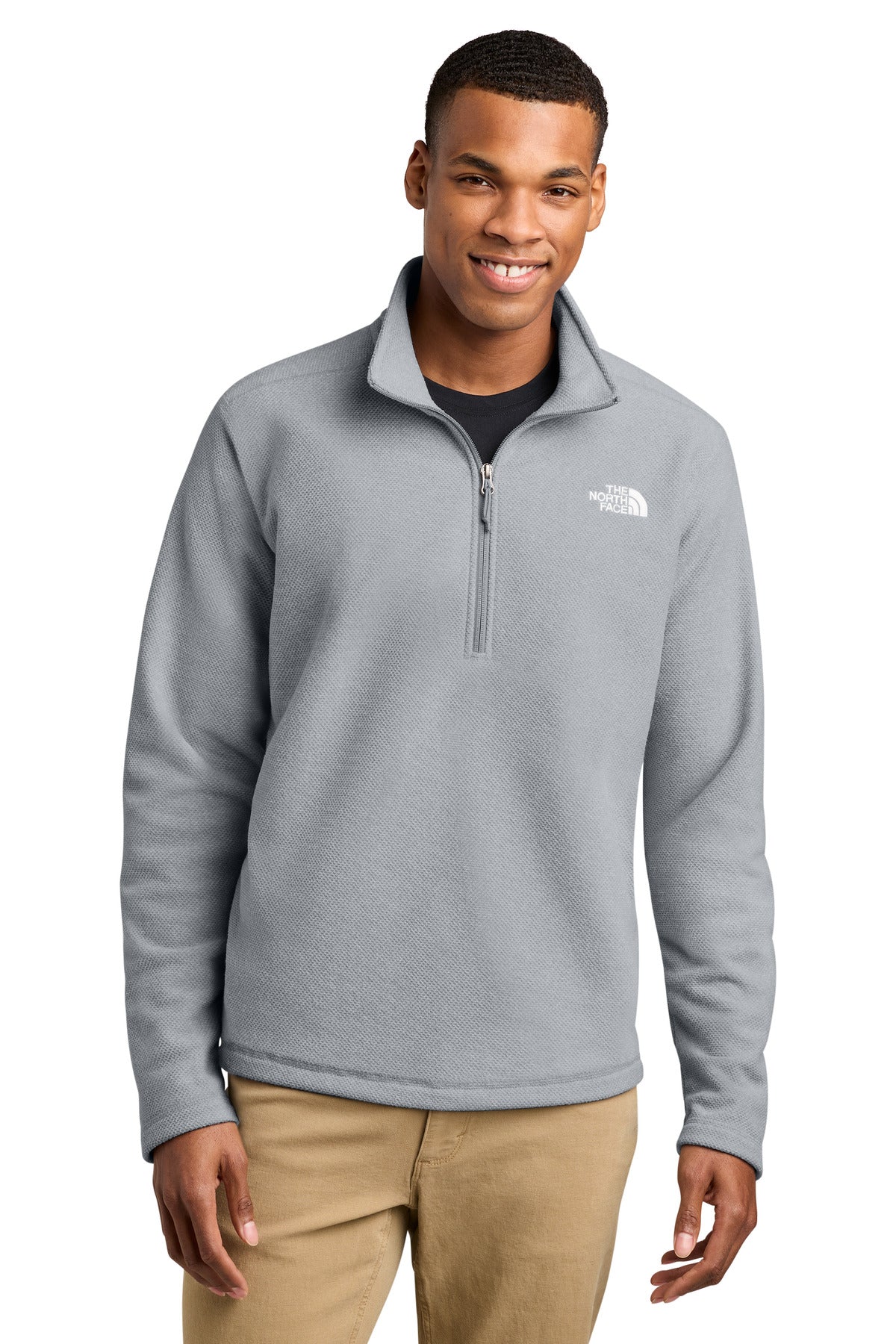 The North Face Textured Pine Grove 1/2-Zip NF0A8JF6 - EMBROIDERED