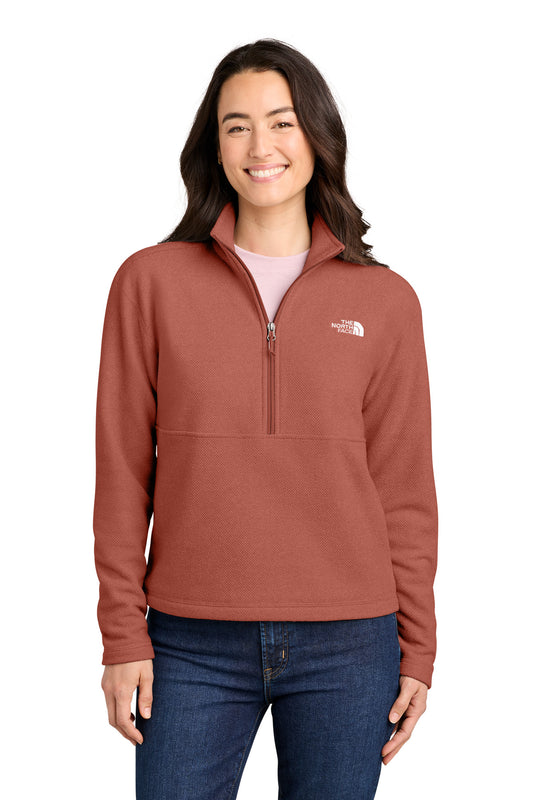 The North Face Women's Textured Pine Grove 1/2-Zip NF0A8JF7 - EMBROIDERED