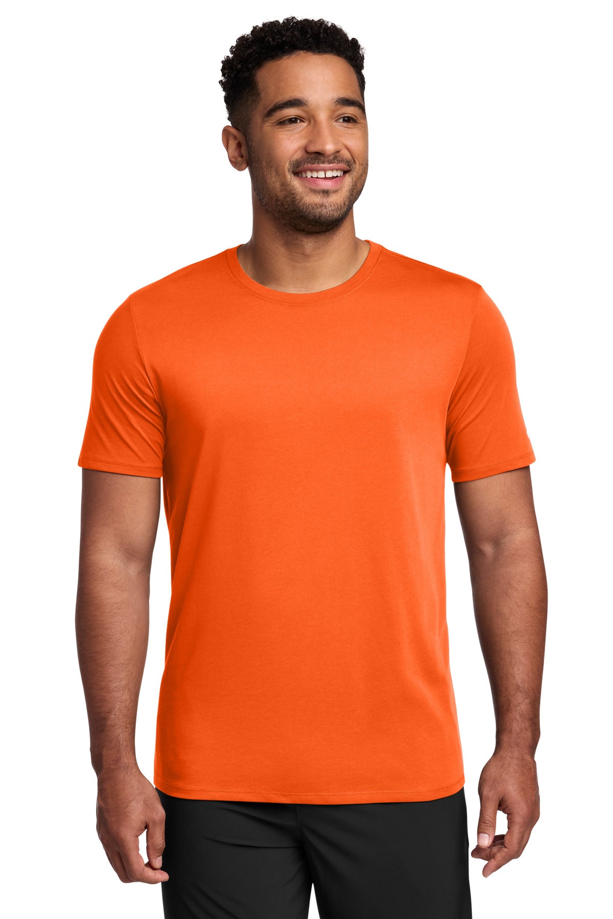 Nike Dri-FIT Cotton/Poly Tee. NKBQ5231 - EMBROIDERED