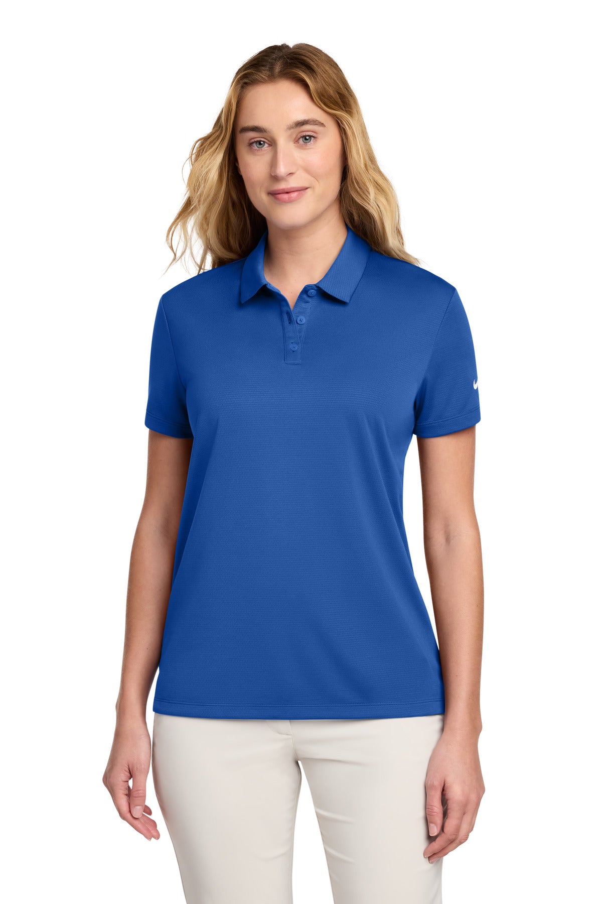 Nike Women's Dry Essential Solid Polo NKBV6043 - EMBROIDERED