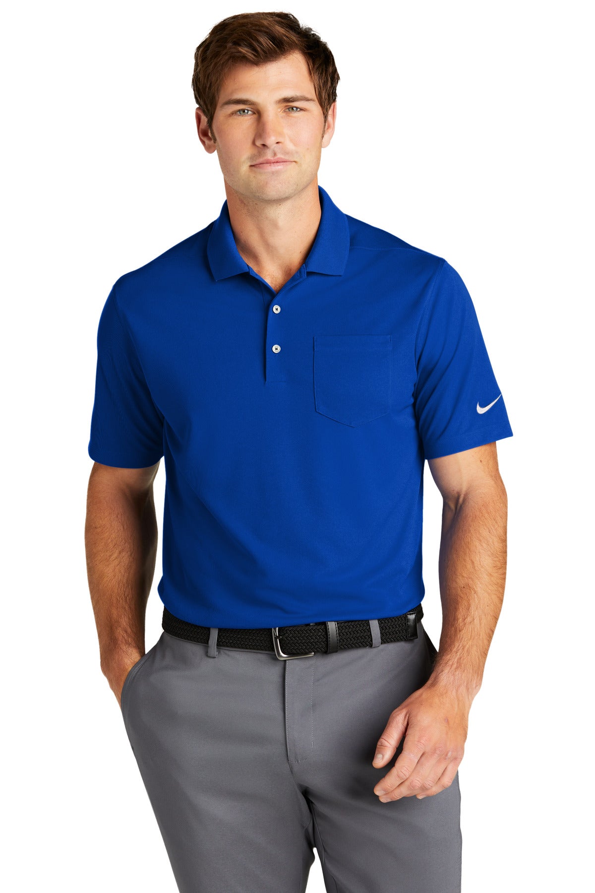 Nike Dri-FIT Micro Pique 2.0 Pocket Polo NKDC2103 - EMBROIDERED