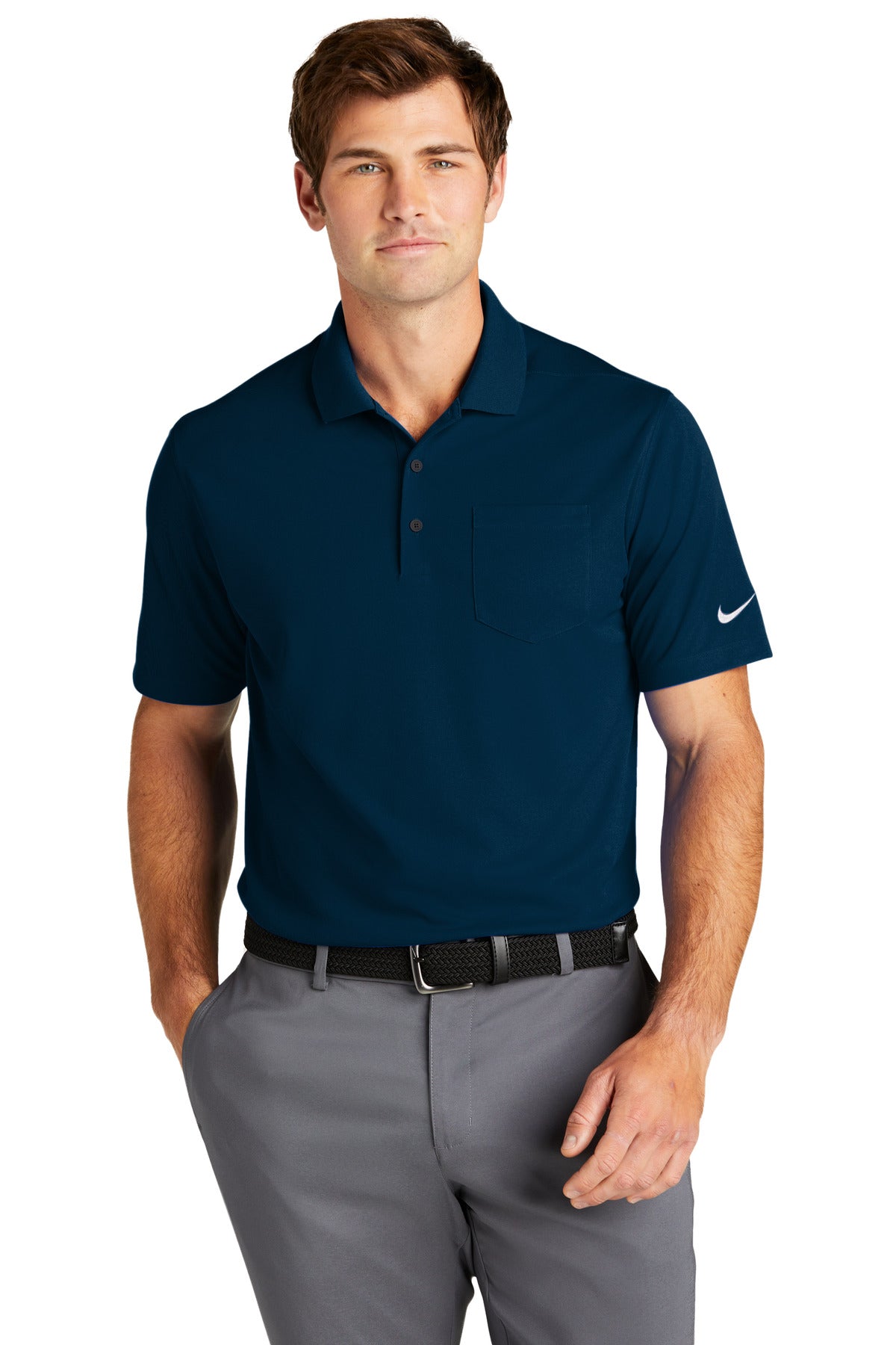 Nike Dri-FIT Micro Pique 2.0 Pocket Polo NKDC2103 - EMBROIDERED