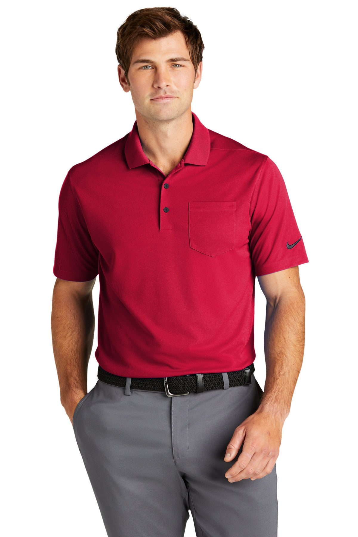 Nike Dri-FIT Micro Pique 2.0 Pocket Polo NKDC2103 - EMBROIDERED