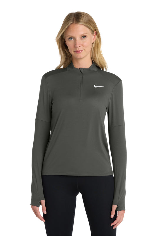 Nike Women's Dri-FIT Element 1/2-Zip Top NKDH4951 - EMBROIDERED