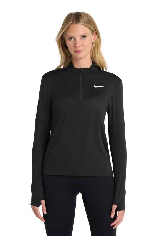 Nike Women's Dri-FIT Element 1/2-Zip Top NKDH4951 - EMBROIDERED