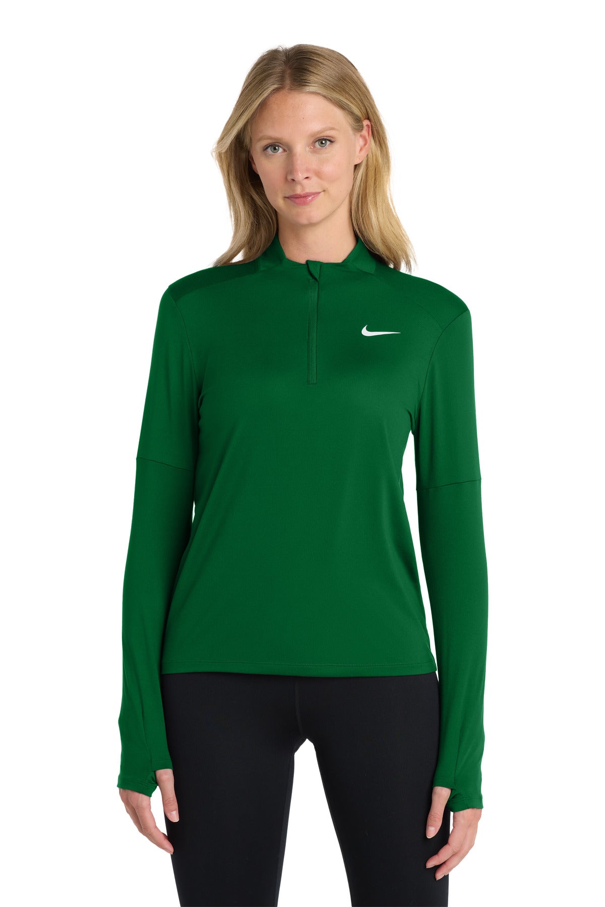 Nike Women's Dri-FIT Element 1/2-Zip Top NKDH4951 - EMBROIDERED