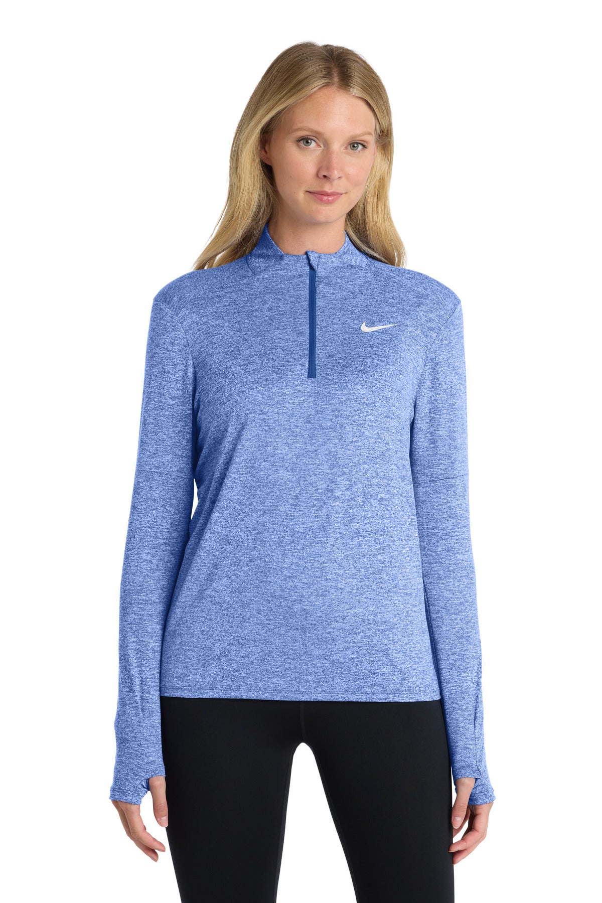Nike Women's Dri-FIT Element 1/2-Zip Top NKDH4951 - EMBROIDERED