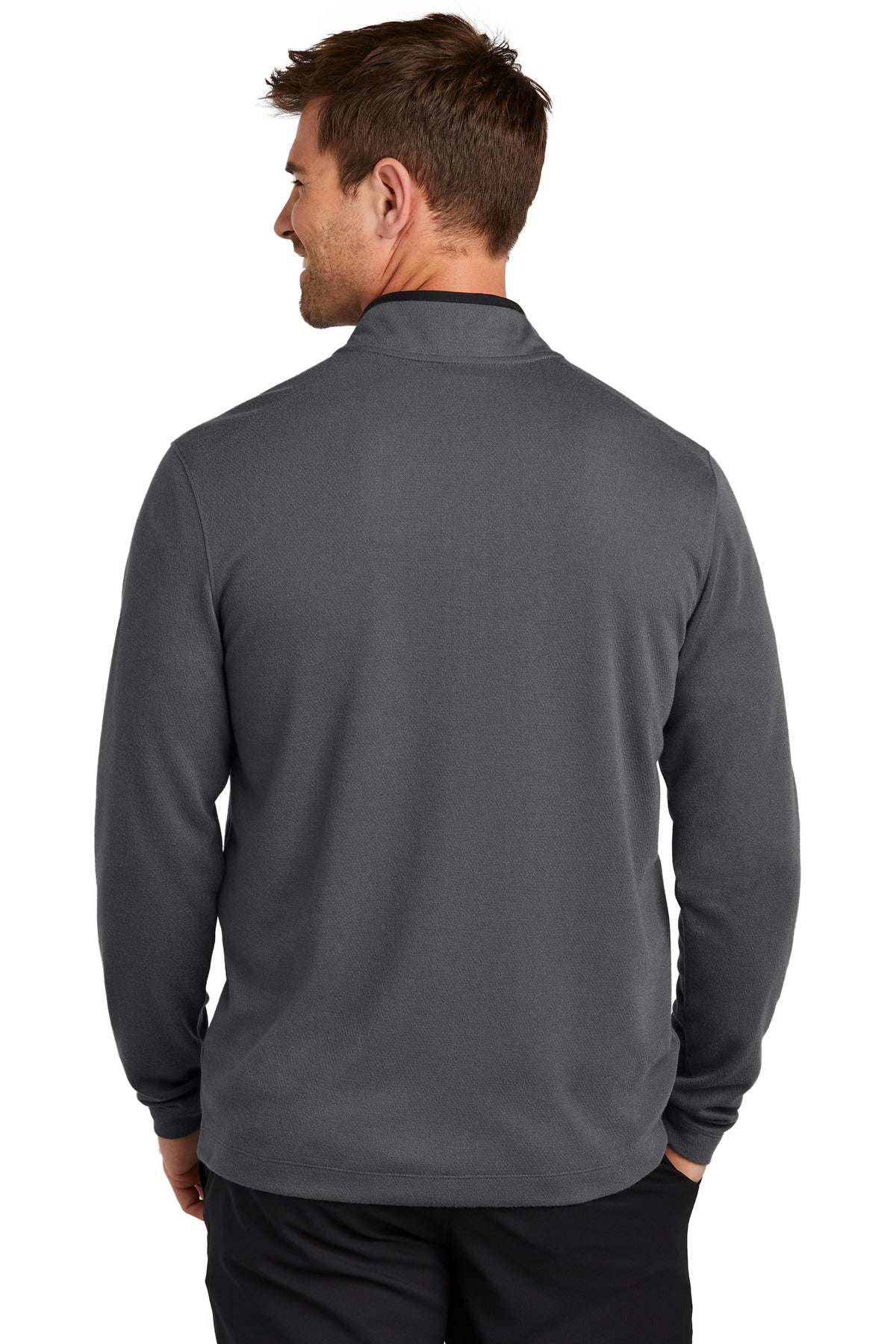 Nike Textured 1/2-Zip Cover-Up NKDX6702 - EMBROIDERED