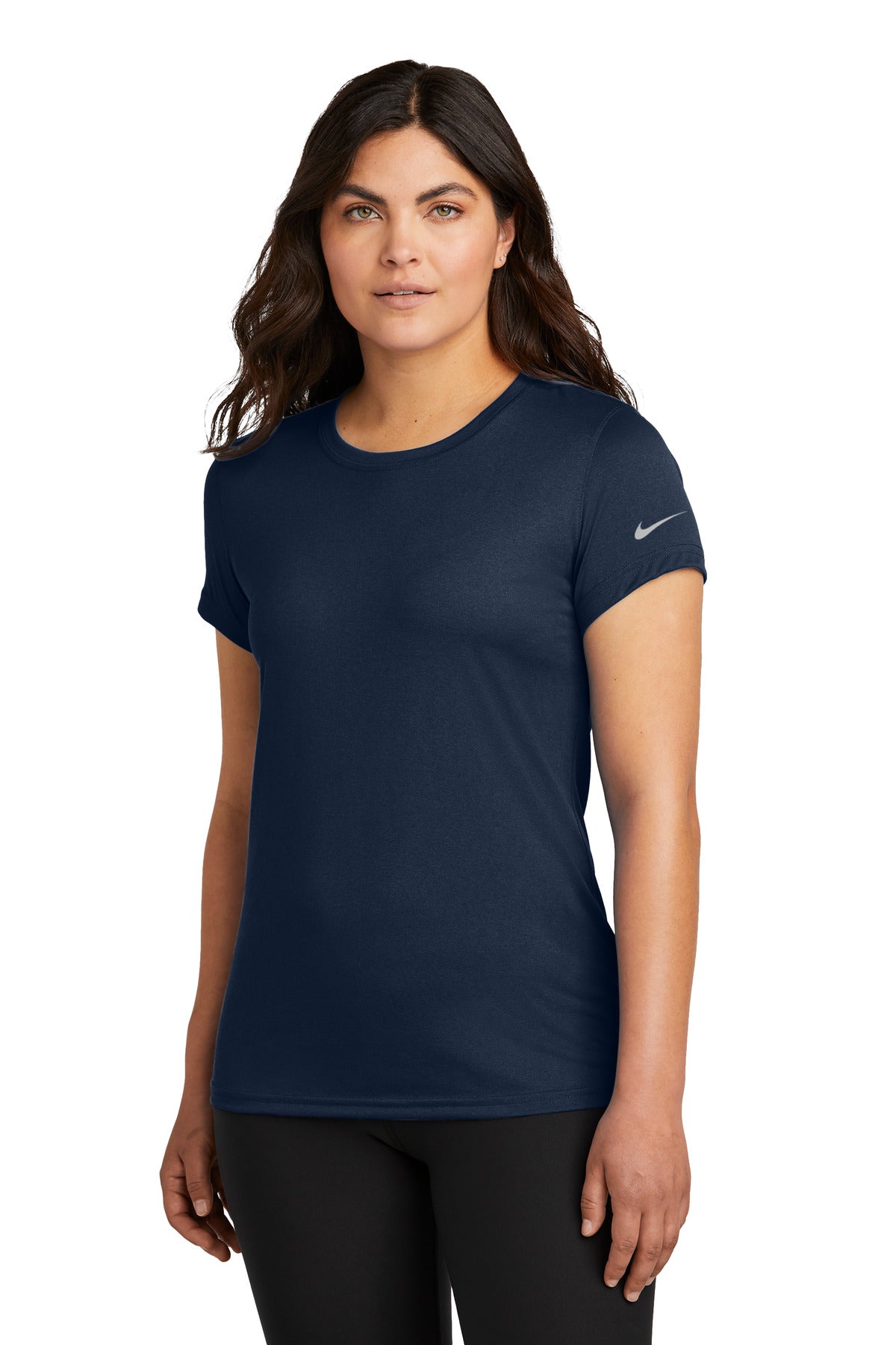 Nike Women's Swoosh Sleeve rLegend Tee NKDX8734 - EMBROIDERED