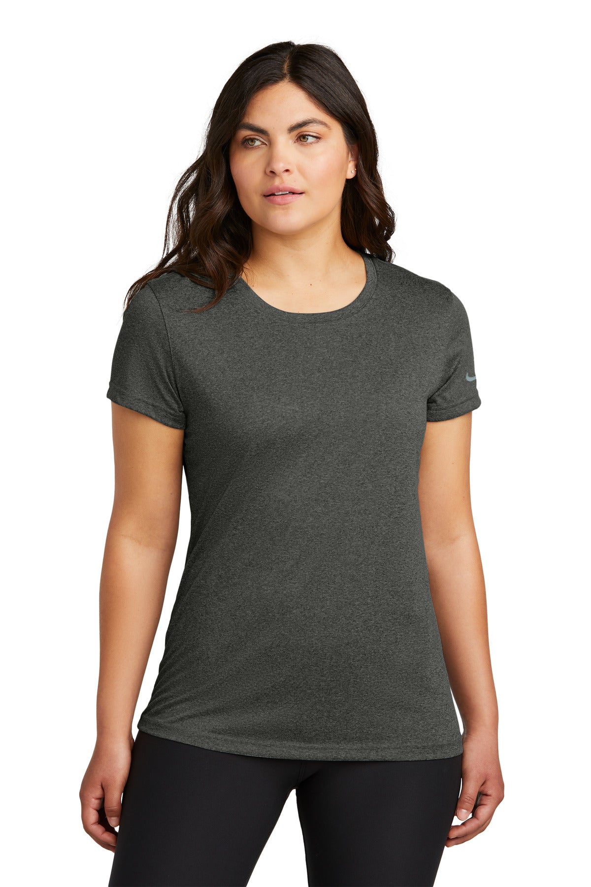 Nike Women's Swoosh Sleeve rLegend Tee NKDX8734 - EMBROIDERED