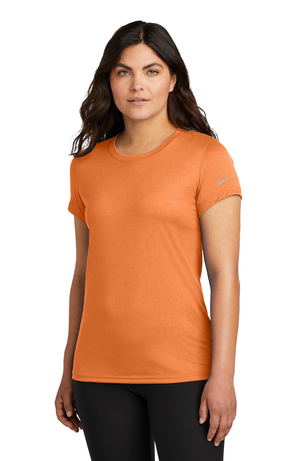 Nike Women's Swoosh Sleeve rLegend Tee NKDX8734 - EMBROIDERED