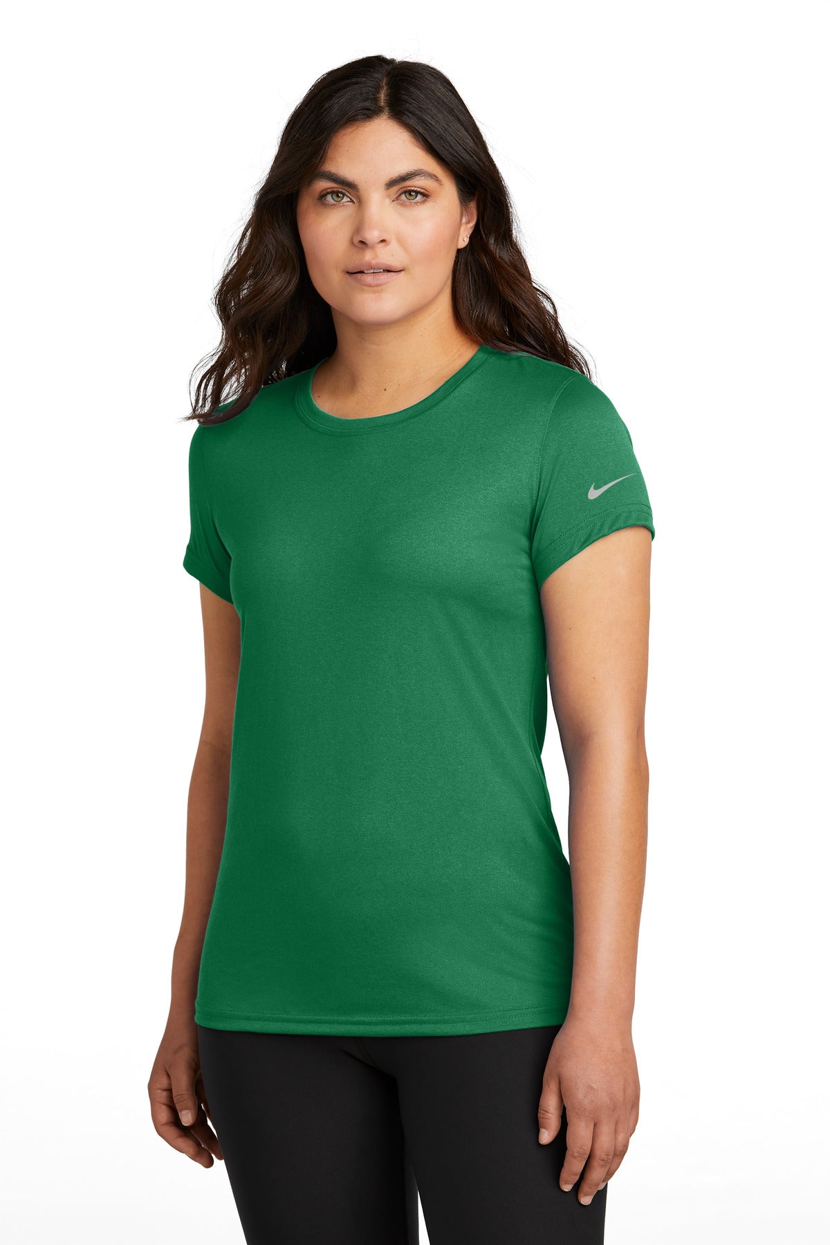 Nike Women's Swoosh Sleeve rLegend Tee NKDX8734 - EMBROIDERED