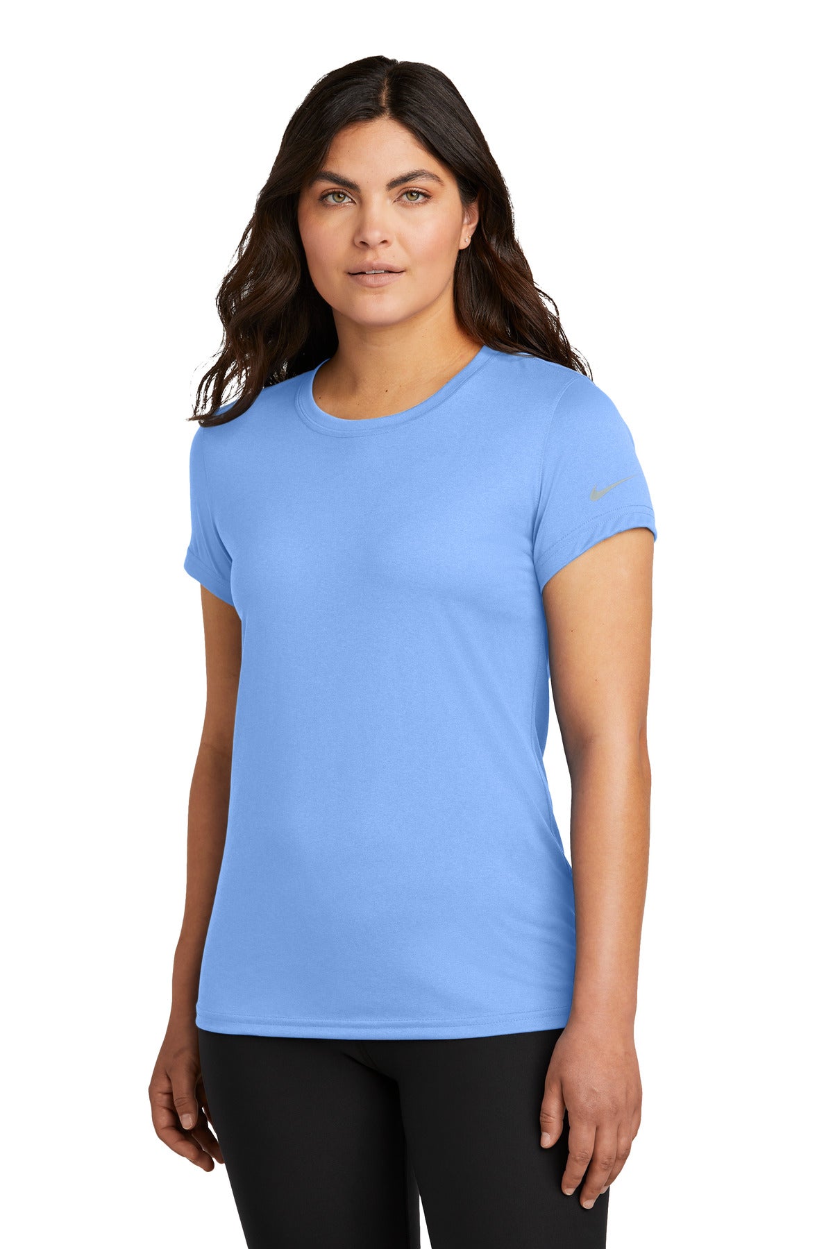 Nike Women's Swoosh Sleeve rLegend Tee NKDX8734 - EMBROIDERED