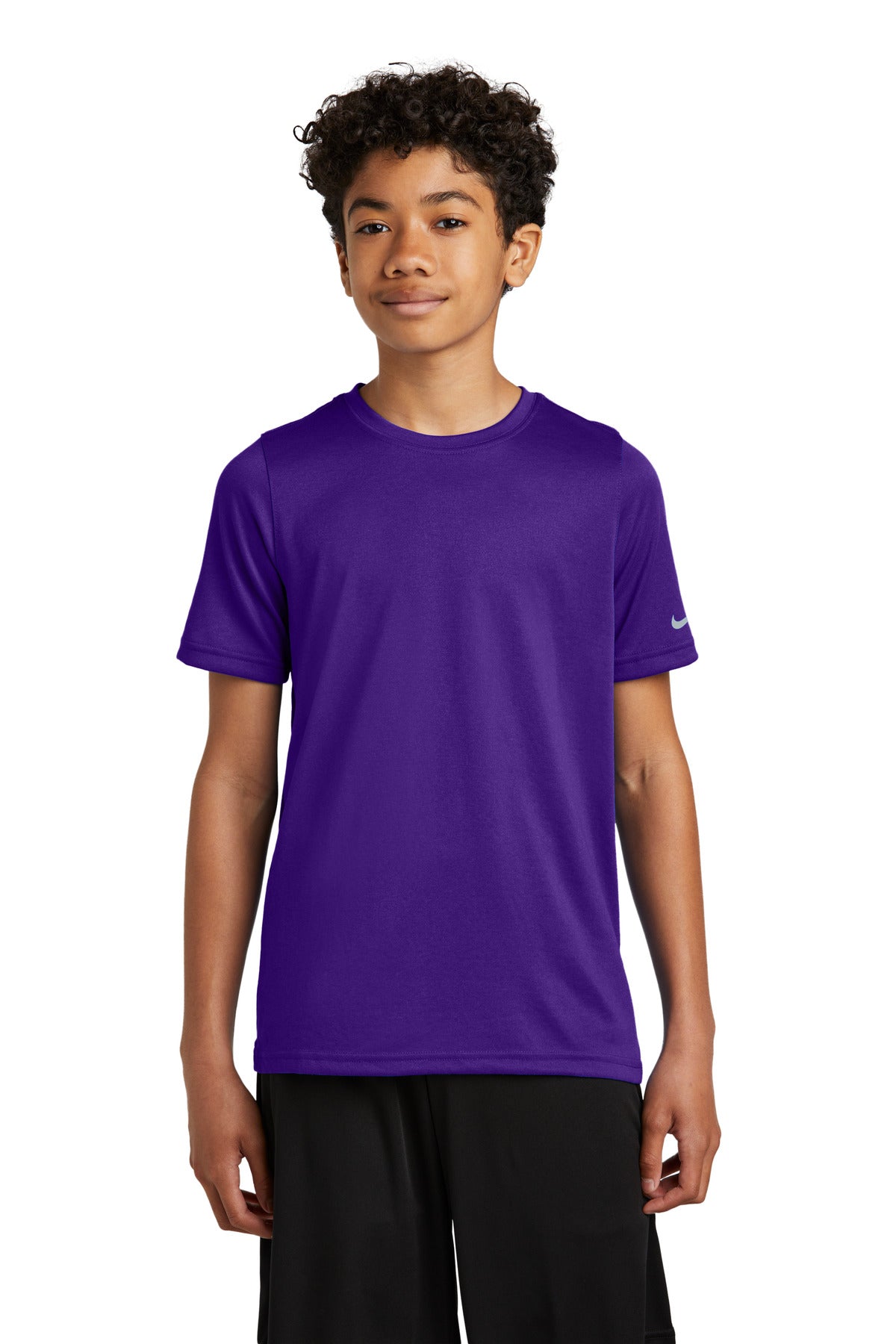 Nike Youth Swoosh Sleeve rLegend Tee NKDX8787 - EMBROIDERED