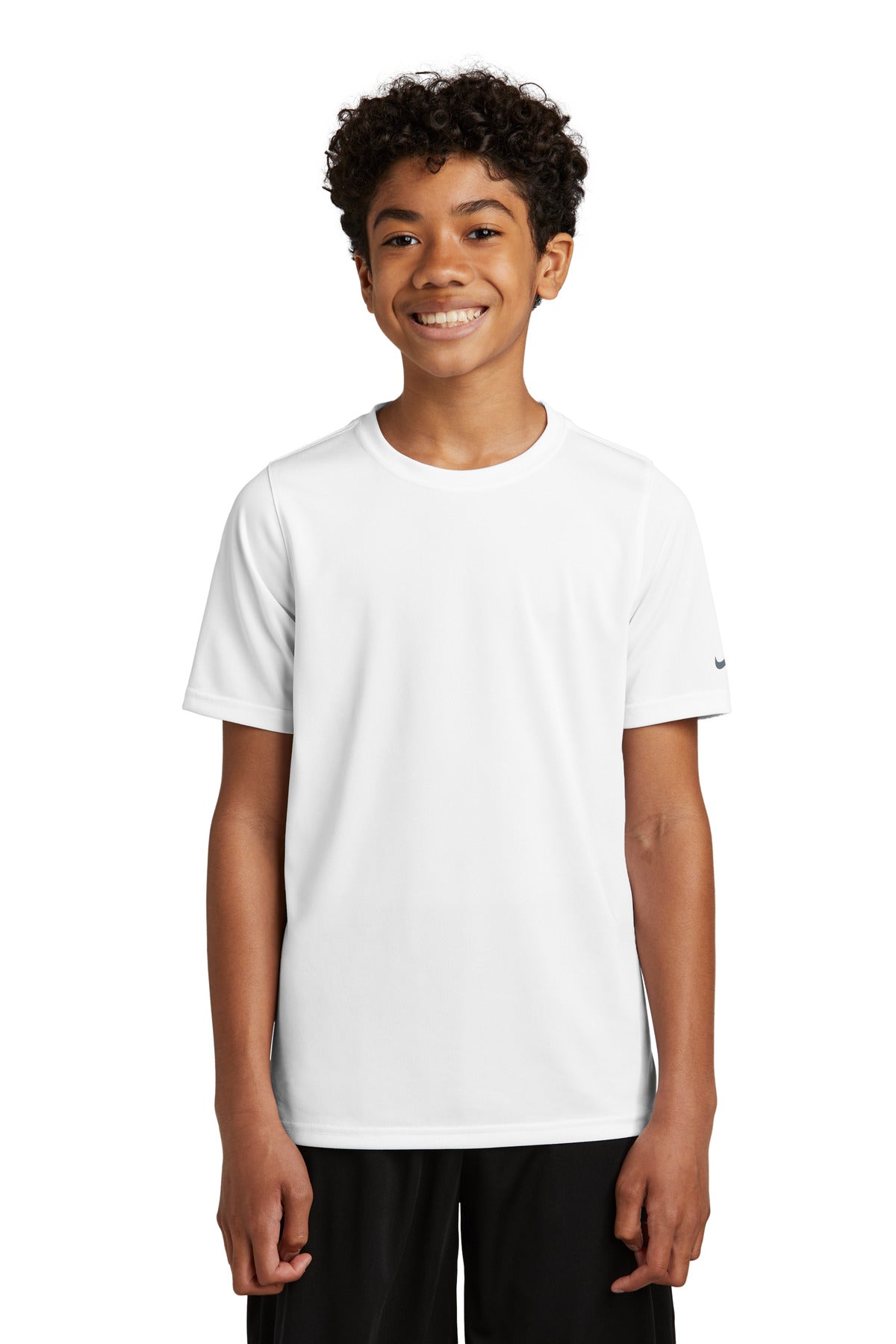 Nike Youth Swoosh Sleeve rLegend Tee NKDX8787 - EMBROIDERED