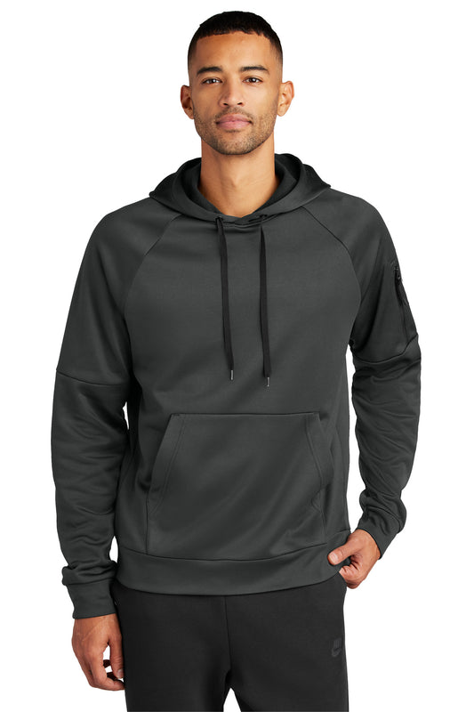 Nike Therma-FIT Pocket Pullover Fleece Hoodie NKFD9735 - EMBROIDERED