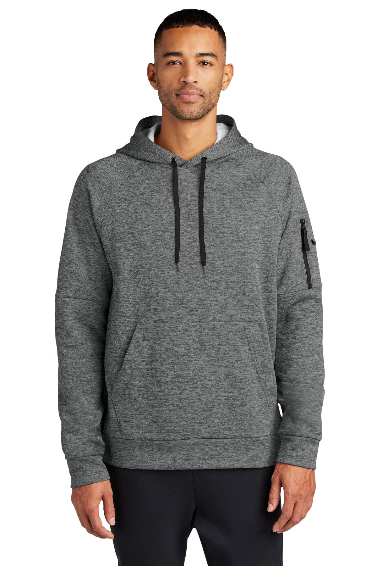 Nike Therma-FIT Pocket Pullover Fleece Hoodie NKFD9735 - EMBROIDERED