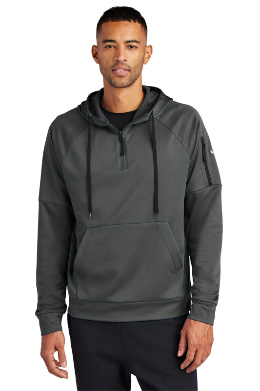 Nike Therma-FIT Pocket 1/4-Zip Fleece Hoodie NKFD9742 - EMBROIDERED