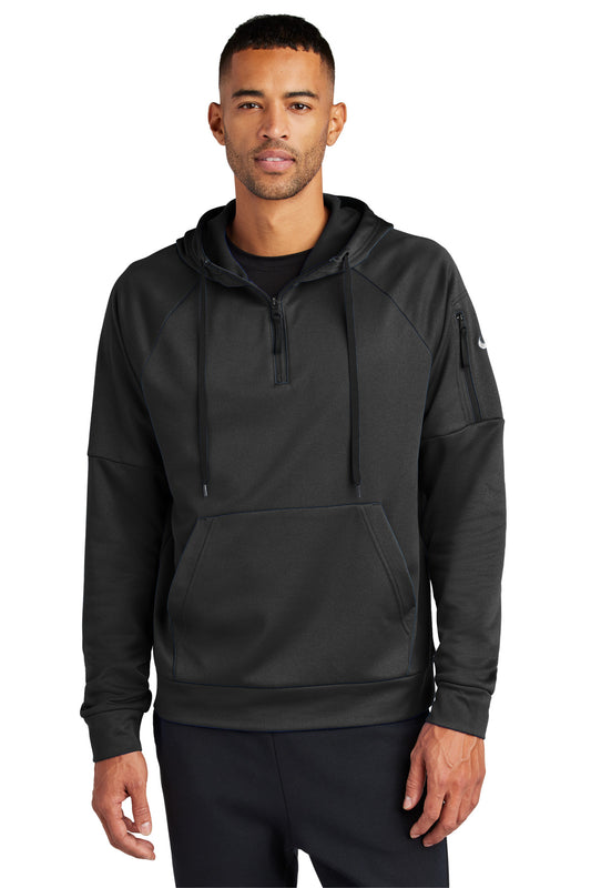 Nike Therma-FIT Pocket 1/4-Zip Fleece Hoodie NKFD9742 - EMBROIDERED