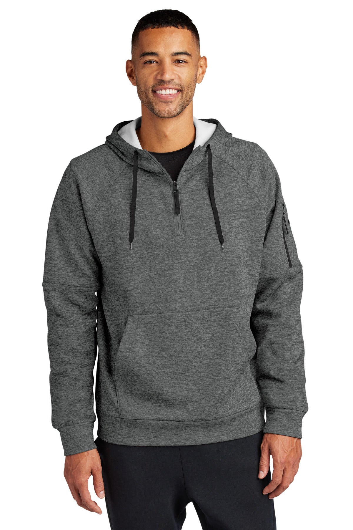 Nike Therma-FIT Pocket 1/4-Zip Fleece Hoodie NKFD9742 - EMBROIDERED