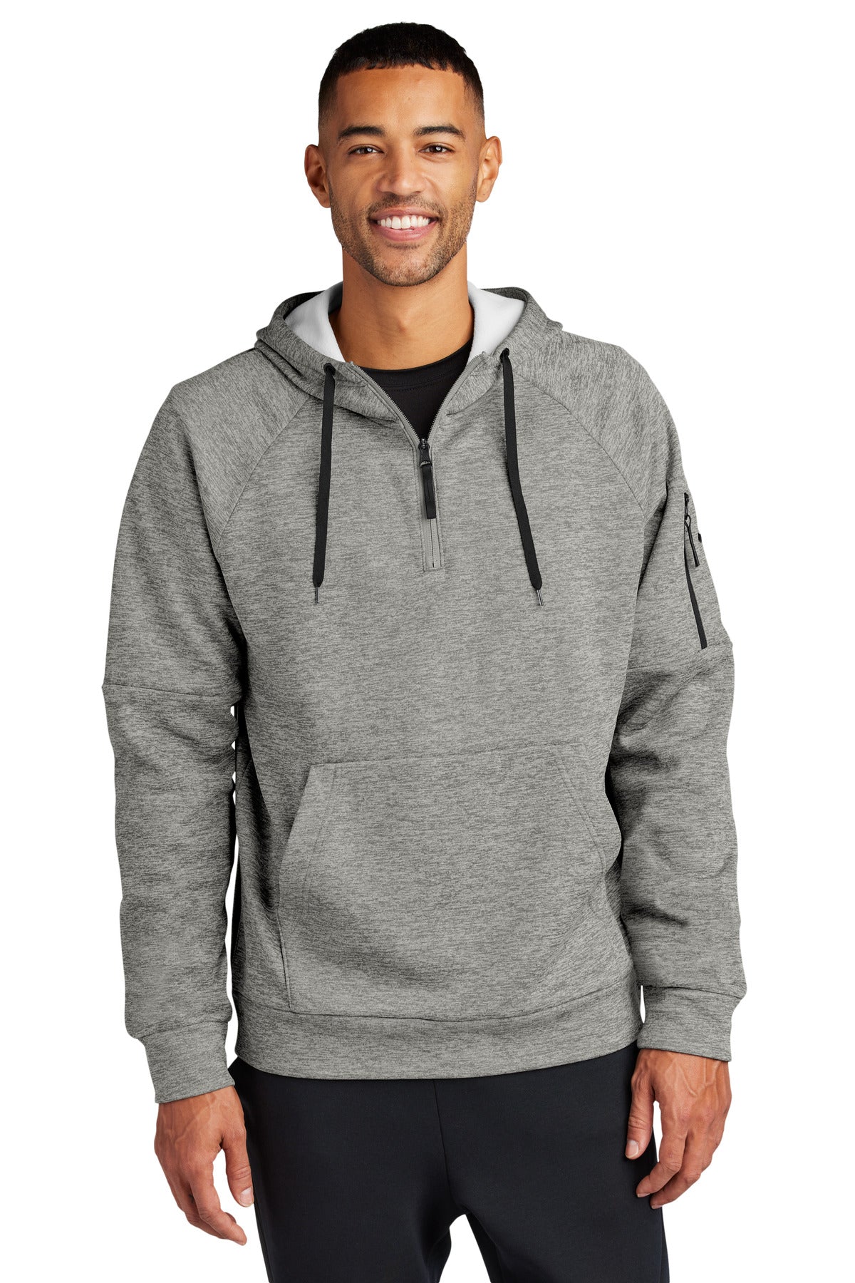 Nike Therma-FIT Pocket 1/4-Zip Fleece Hoodie NKFD9742 - EMBROIDERED
