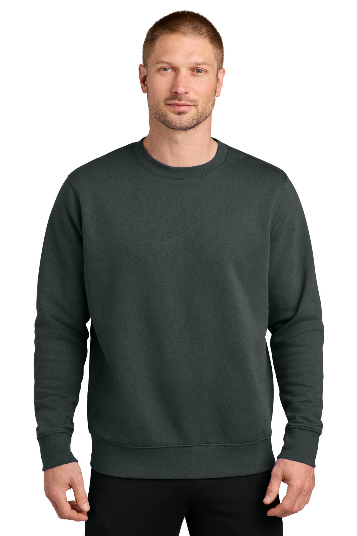 Nike Club Fleece Sleeve Swoosh Crew NKFD9863 - EMBROIDERED