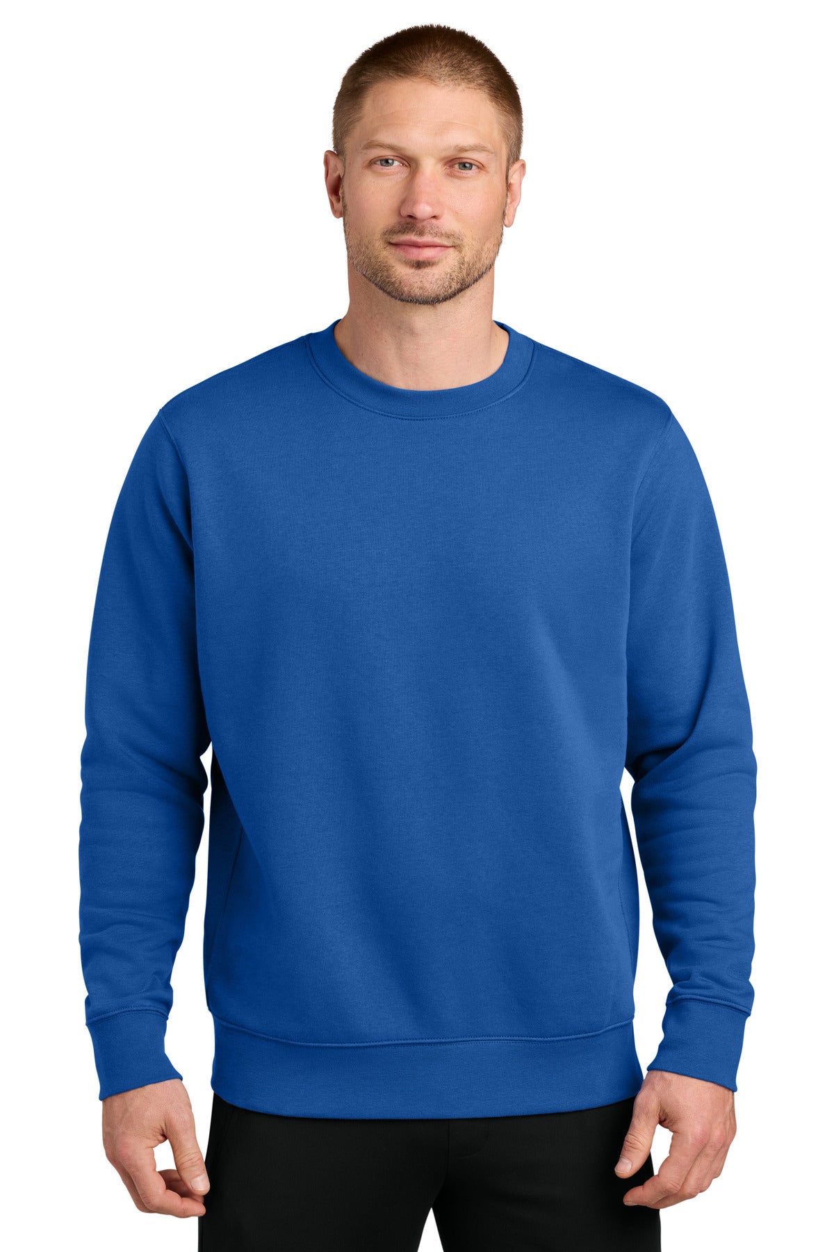 Nike Club Fleece Sleeve Swoosh Crew NKFD9863 - EMBROIDERED