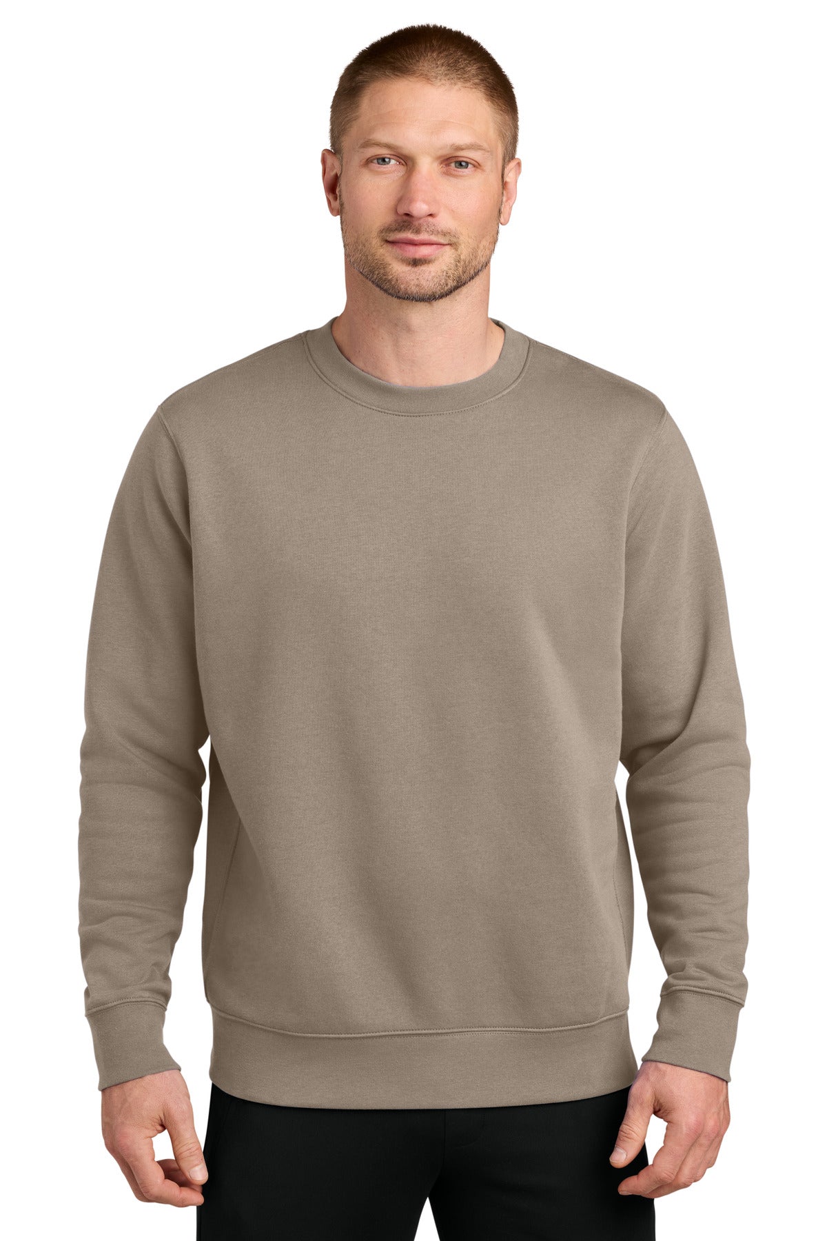 Nike Club Fleece Sleeve Swoosh Crew NKFD9863 - EMBROIDERED