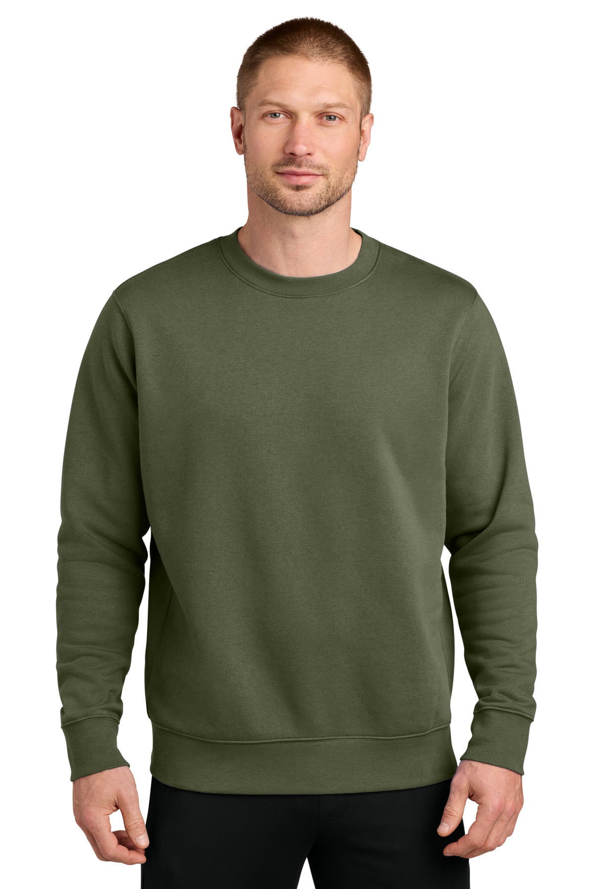 Nike Club Fleece Sleeve Swoosh Crew NKFD9863 - EMBROIDERED