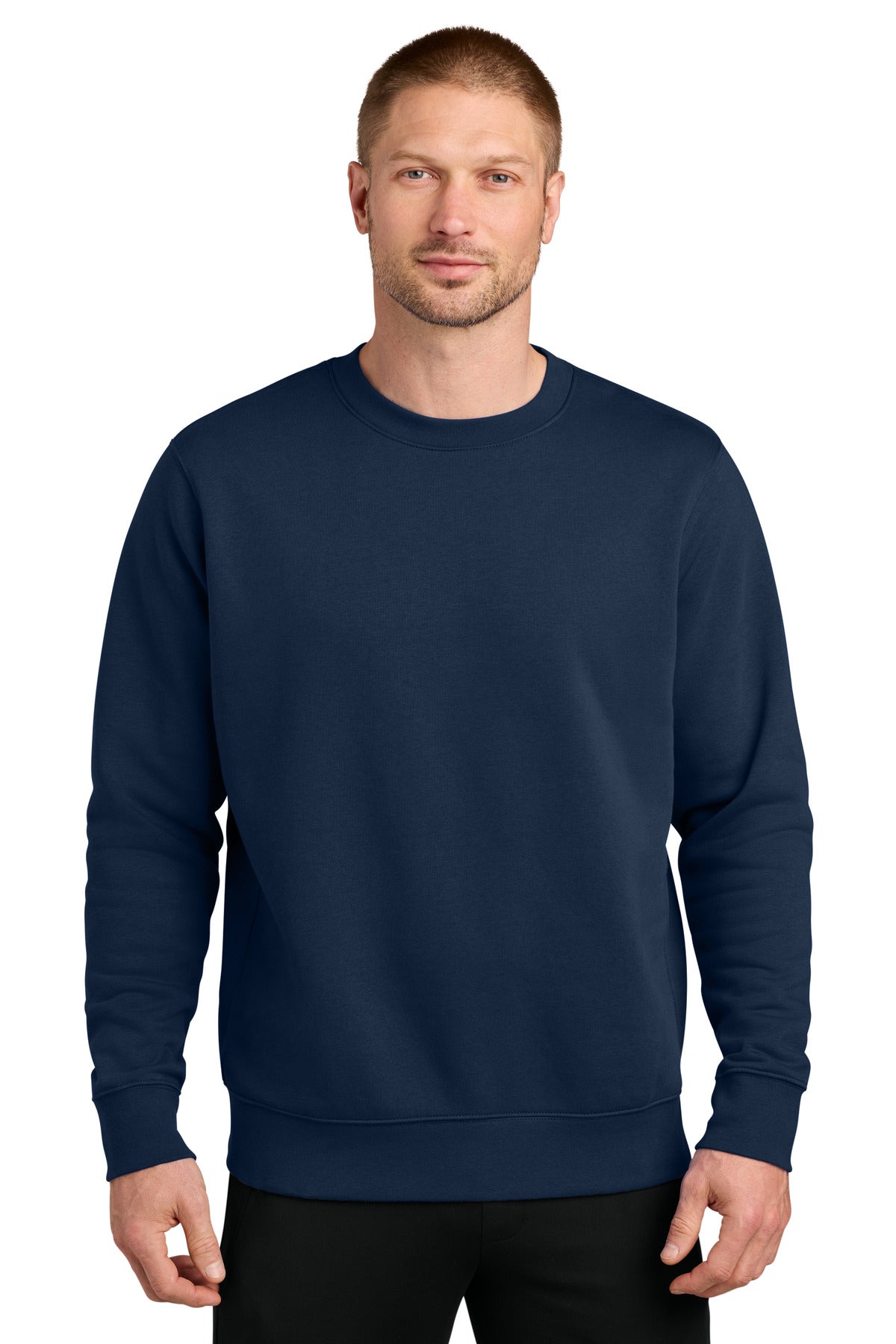 Nike Club Fleece Sleeve Swoosh Crew NKFD9863 - EMBROIDERED